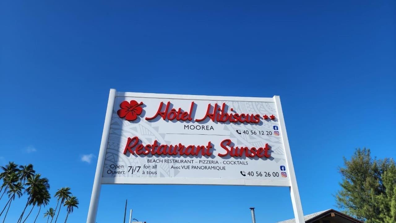 Hotel Hibiscus Папетойя Экстерьер фото
